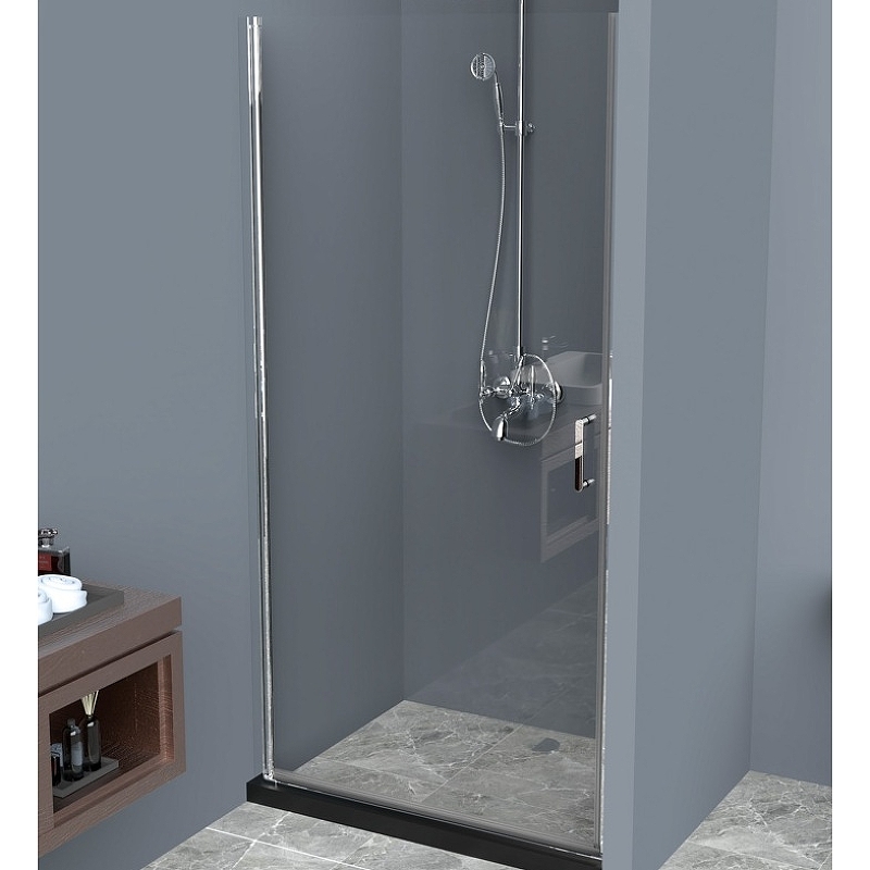 Душевая дверь BelBagno UNO-B-1-85-C-Cr 850*1900 мм (хром/прозрачное)