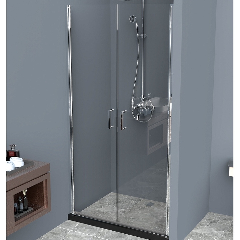 Душевая дверь BelBagno UNO-B-2-110-C-Cr 1100*1900 мм (хром/прозрачное)