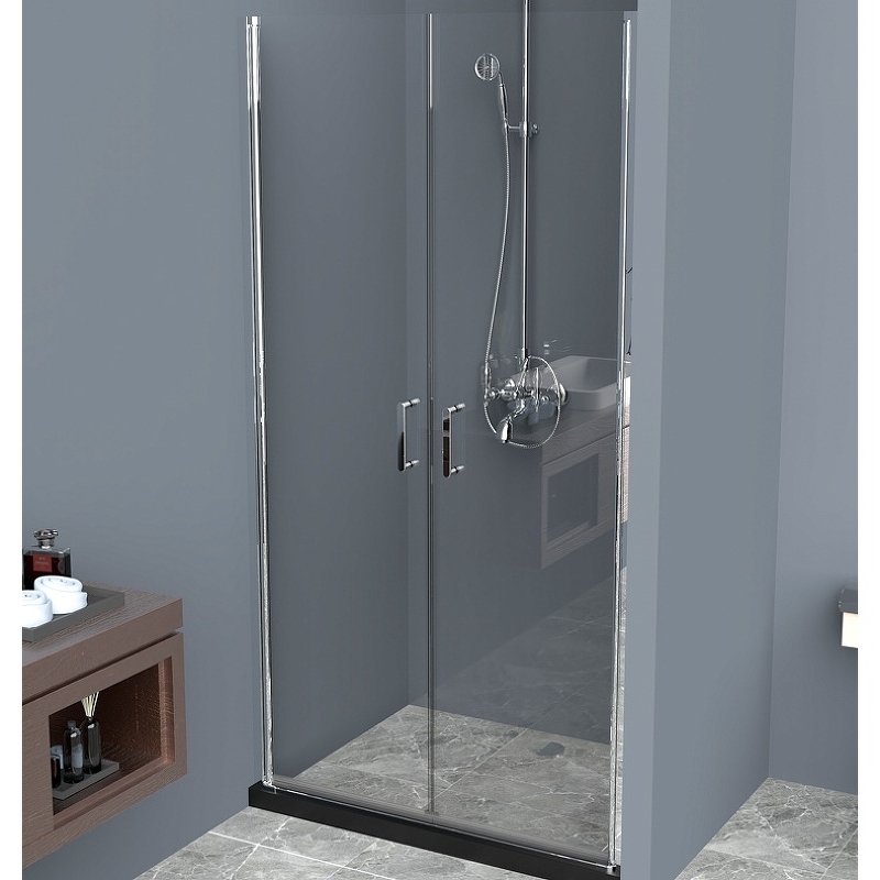 Душевая дверь BelBagno UNO-B-2-80-C-Cr 800*1900 мм (хром/прозрачное)