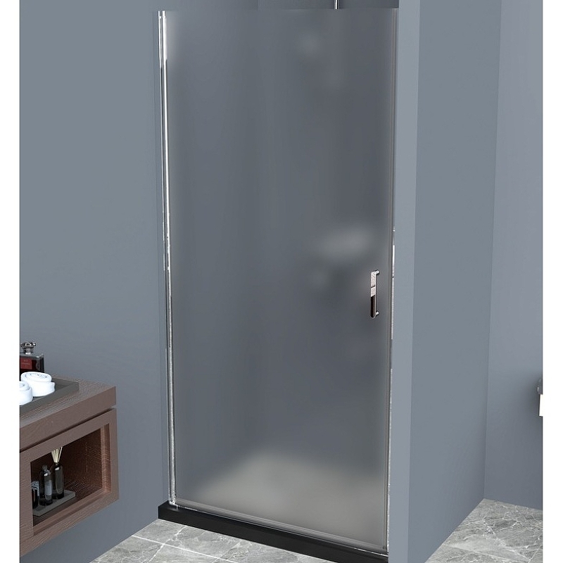 Душевая дверь  BelBagno UNO-B-1-100-P-Cr 1000*1900 мм (хром/рифленое)