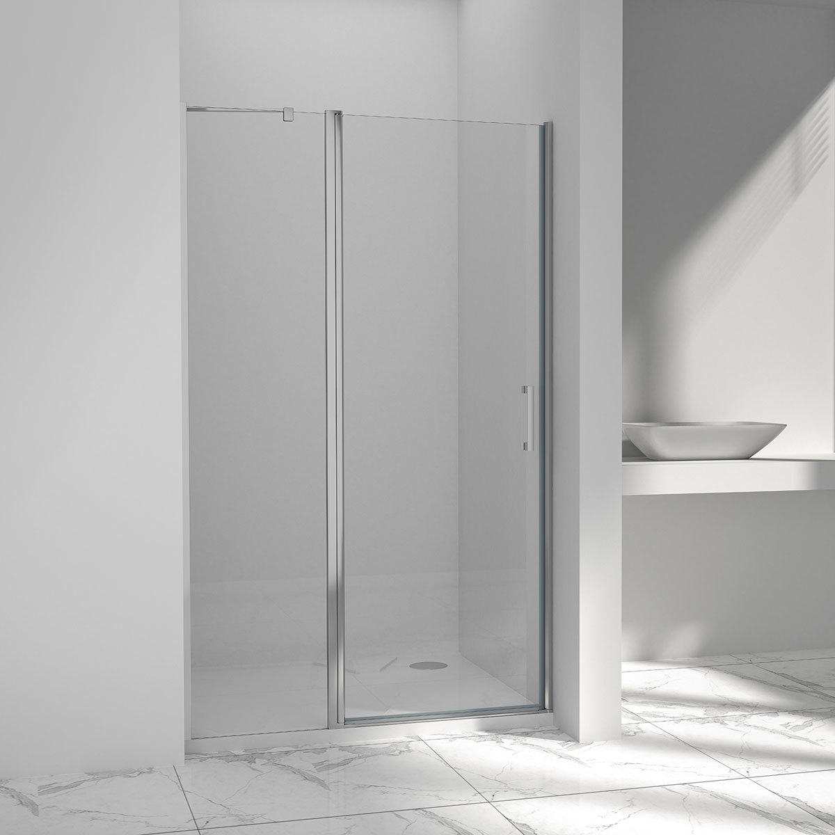 Душевая дверь Vincea Orta VPP-1O120CL 1200*1900 мм (хром/прозрачное)
