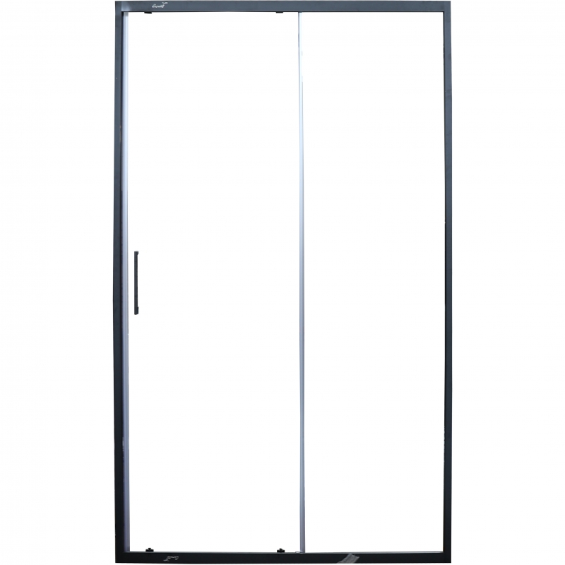 Душевая дверь Cerutti SPA GLORIA D120B 1200*1950 мм (чёрный/прозрачное)