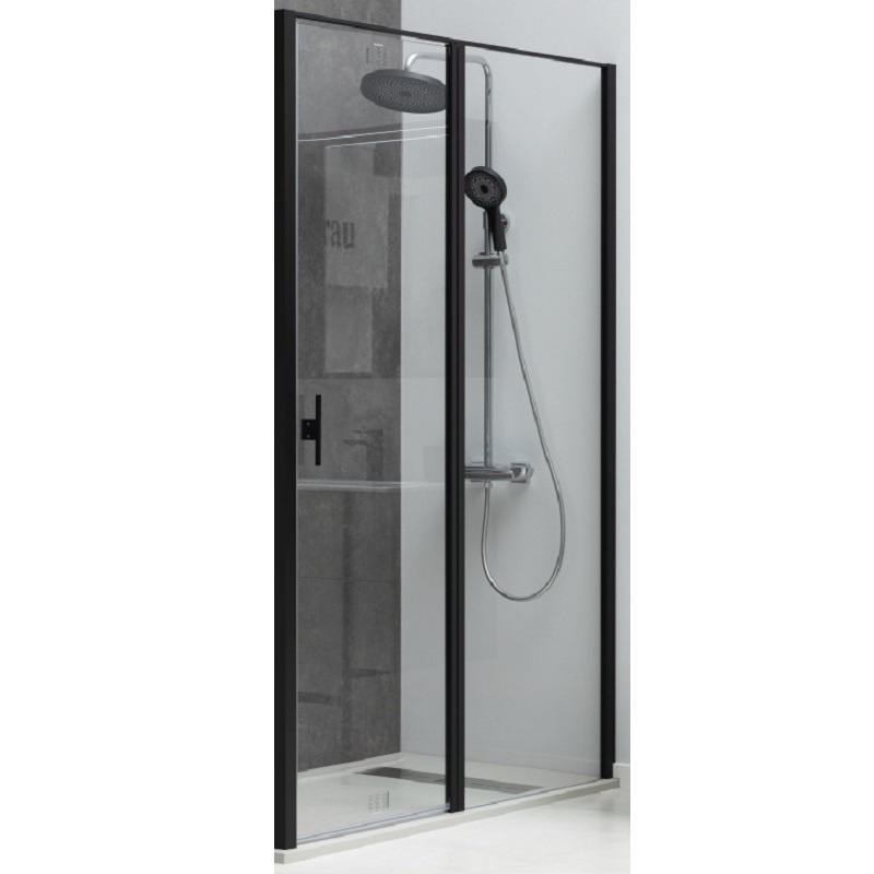 Душевая дверь Allen Brau Priority 3.31003.BBA 900*2000 мм (черный/прозрачное)