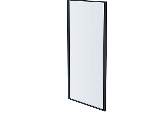 Душевая дверь Aquatek AQ ARI PI 10020BL 1000*2000 мм (чёрный/прозрачное)