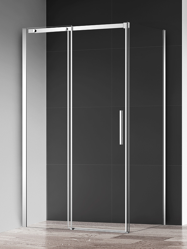 Душевая дверь AQUAme AQM4803-12 1200*1950 мм (хром/прозрачное)