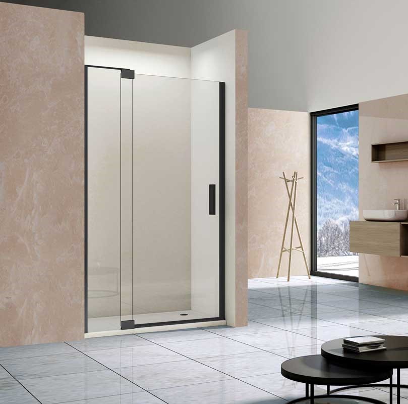 Душевая дверь Vincea Extra VDP-1E8090CLB 800/900*2000 мм (черный/прозрачное)