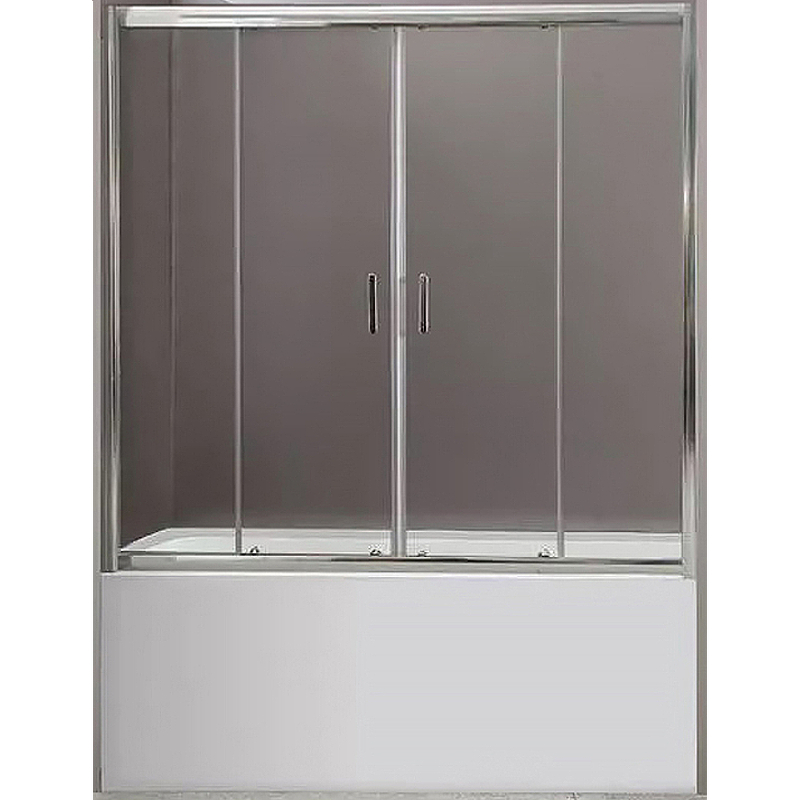 Шторка на ванну BelBagno UNO-VF-2-170/145-C-Cr 1700*1450 мм (хром/прозрачное)