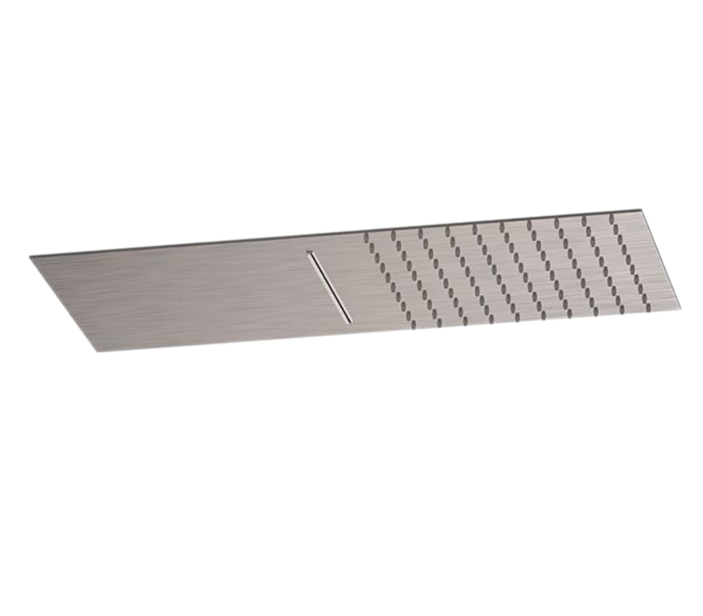 Верхний душ Remer X Style Inox SS350UFCAX 220*500 мм (нержавеющая сталь матовая)