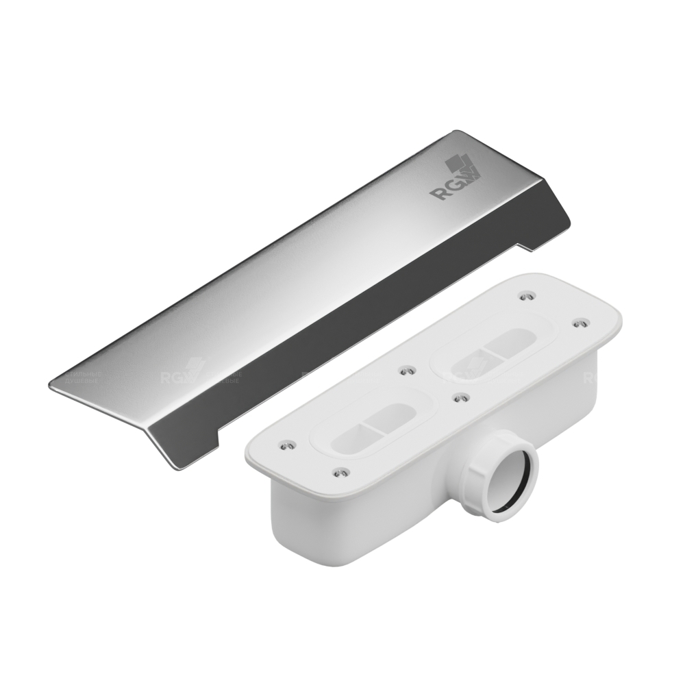 Сифон для поддонов RGW S-015 502411015-01 (хром)