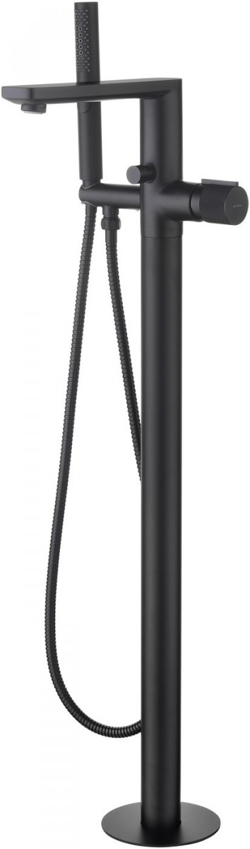 Смеситель напольный для ванны Allen Brau Liberty 5.33012-31 (чёрный матовый)