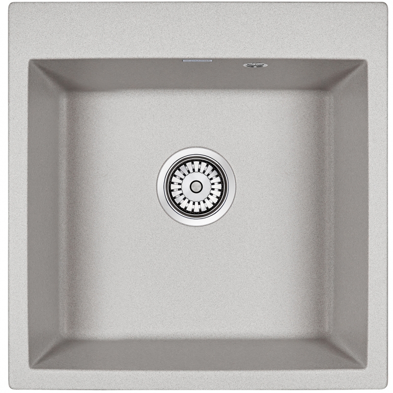 Мойка кухонная Paulmark Praktisch PM105152-GR 510*520 мм (серый)