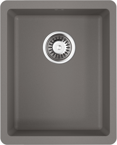 Кухонная мойка Omoikiri Kata 34-U-GR 4993383 340*420 мм (leningrad grey)