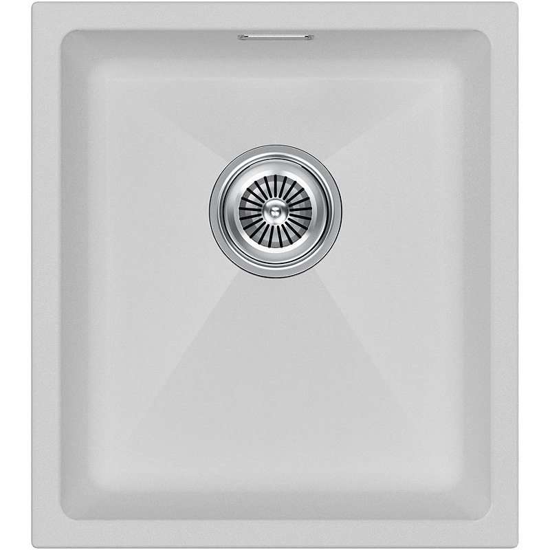 Кухонная мойка Paulmark Lumi 41 UNI LU41-WH 410*460 мм (белый)