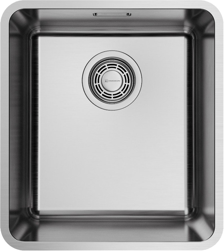 Кухонная мойка Omoikiri Omi 37-U/I Ultra IN 4997399 370*415 мм (нержавеющая сталь)