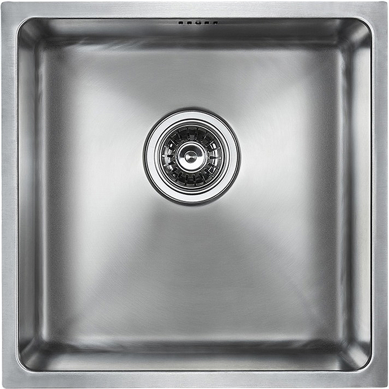 Мойка кухонная Paulmark Lassan PM304444-BS 440*440 мм (брашированная сталь)