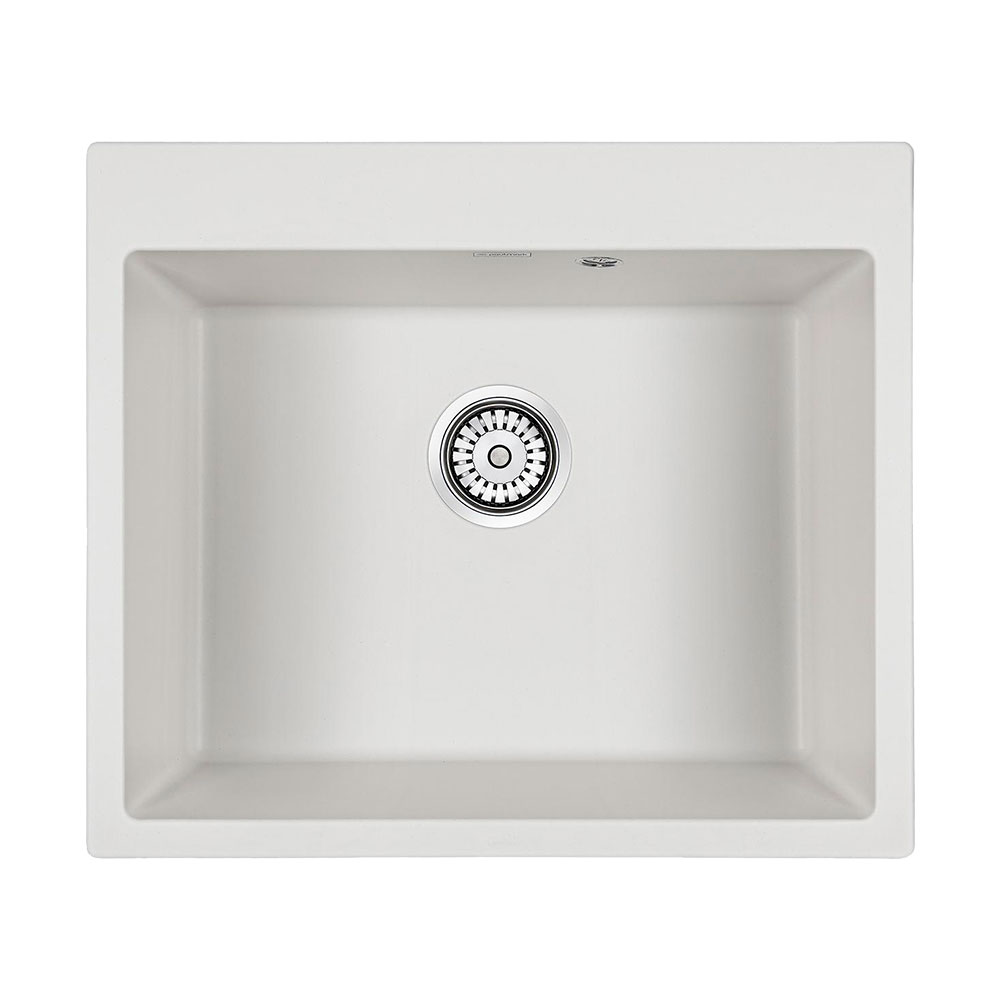 Мойка кухонная Paulmark Kante PM106052-WH 600*520 мм (белый)
