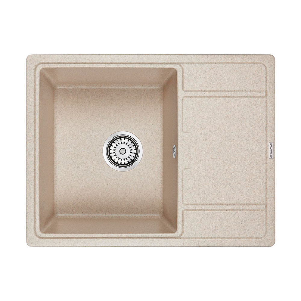 Мойка кухонная Paulmark Weimar PM216550-BE 650*500 мм (бежевый)