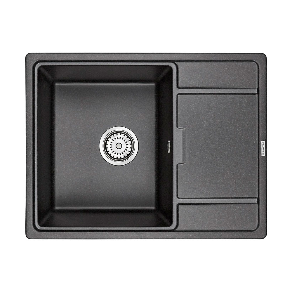 Мойка кухонная Paulmark Weimar PM216550-BL 650*500 мм (черный)