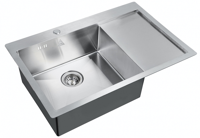 Мойка кухонная Zorg SH 7851-L 780*510 мм L (сталь)