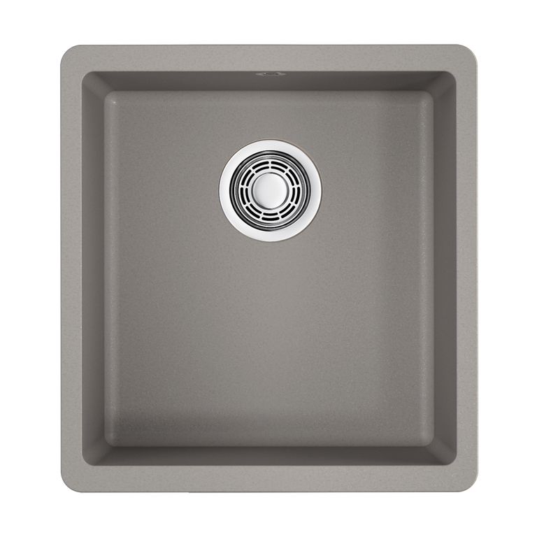 Кухонная мойка Omoikiri Kata 40-U-GR 4993397 400*420 мм (leningrad grey)