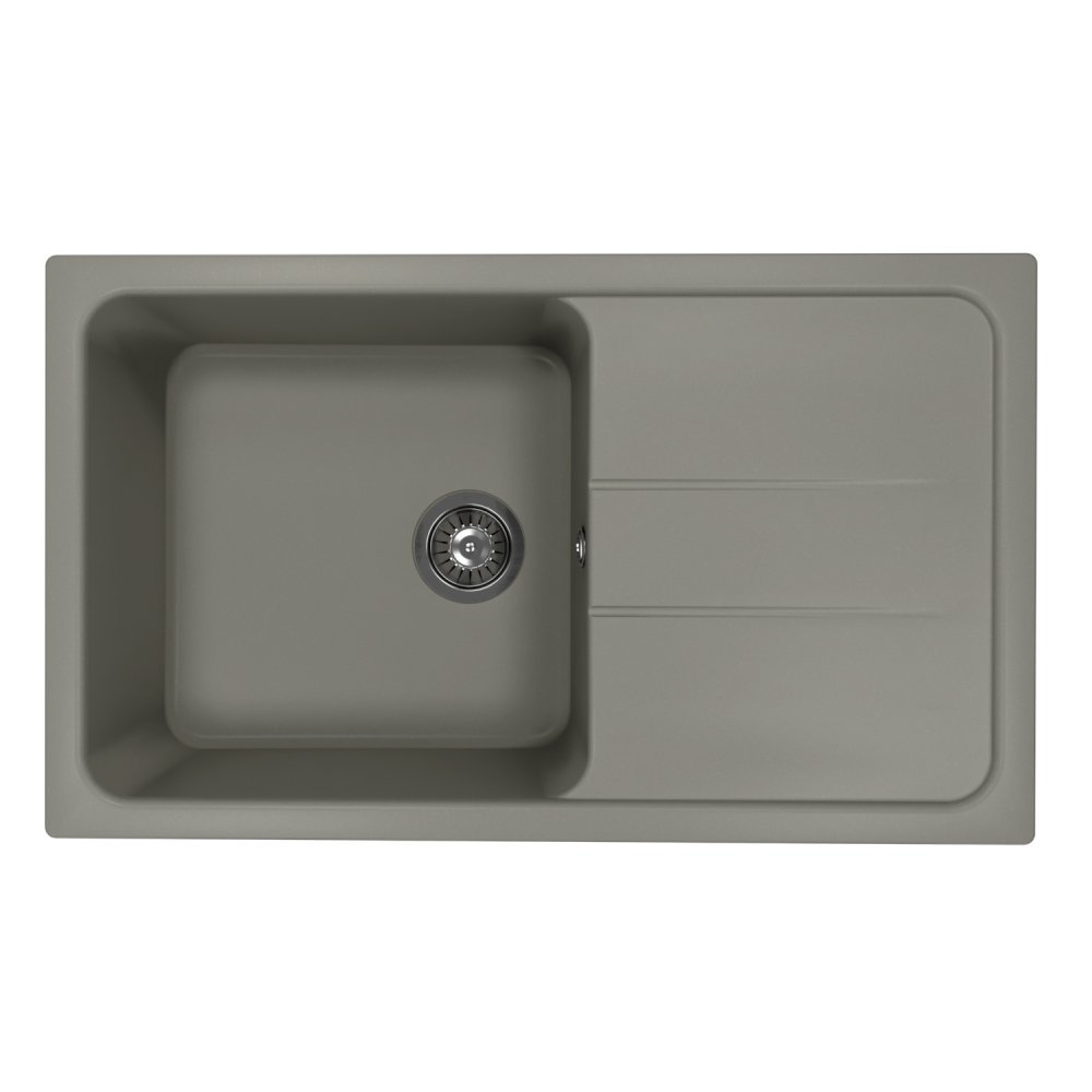 Кухонная мойка Florentina Специя 860 17.060.D0860.307 860*510 мм (серый шёлк)