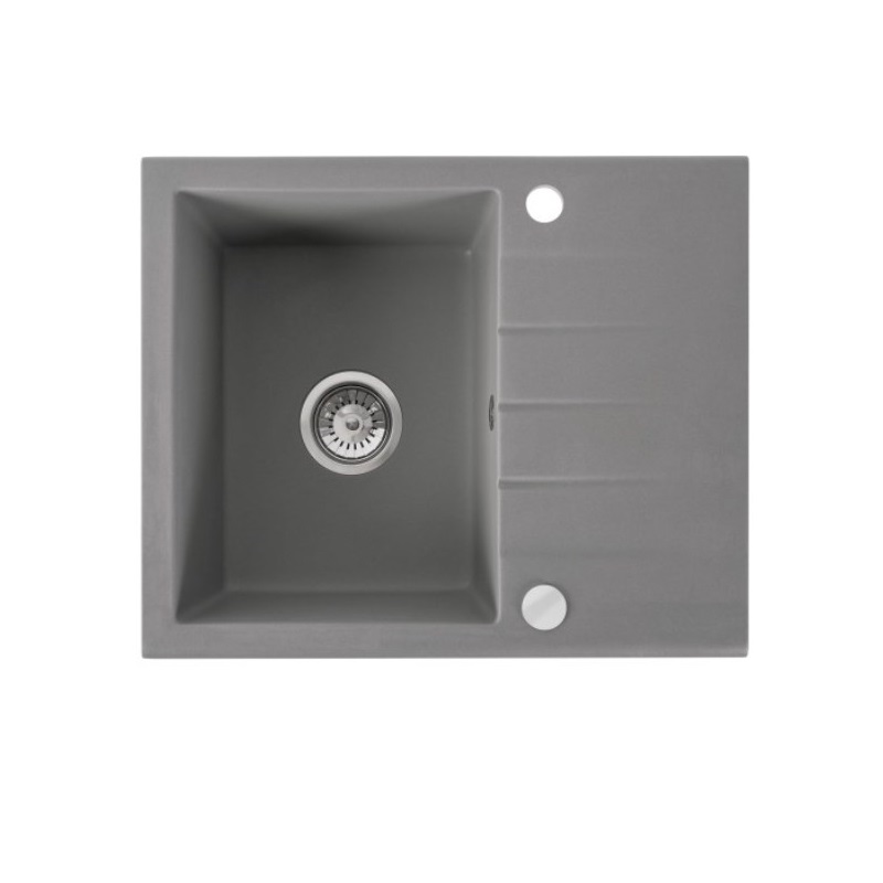 Кухонная мойка Rea North ZLE-00128 595*485 мм (серый)