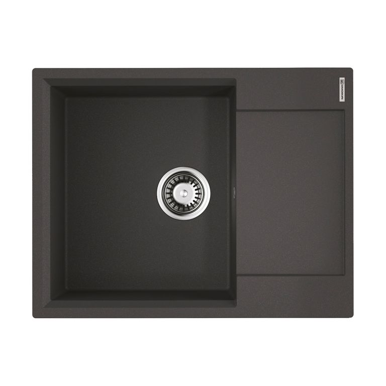 Кухонная мойка Omoikiri Daisen 65-BL 4993684 650*500 мм (чёрный)