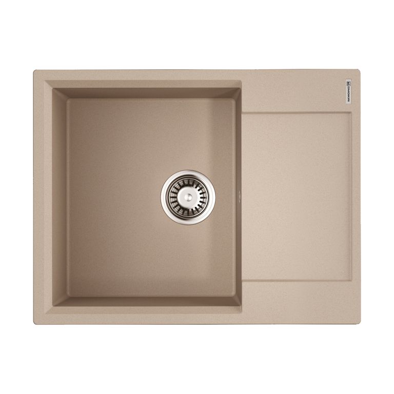 Кухонная мойка Omoikiri Daisen 65-SA 4993685 650*510 мм (бежевый)