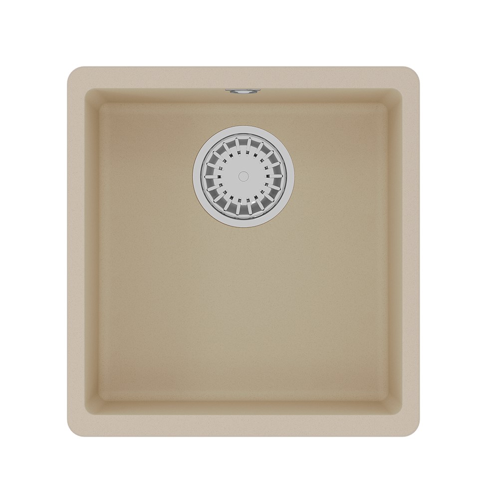 Кухонная мойка Lemark Sinara 400-U 9910062 400*420 мм (бежевый)
