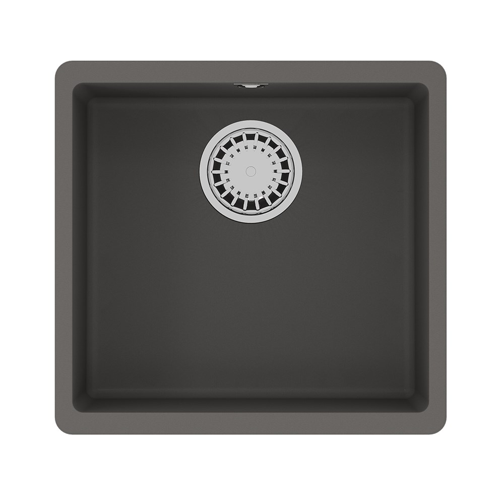 Кухонная мойка Lemark Sinara 440-U 9910071 440*420 мм (серый шёлк)