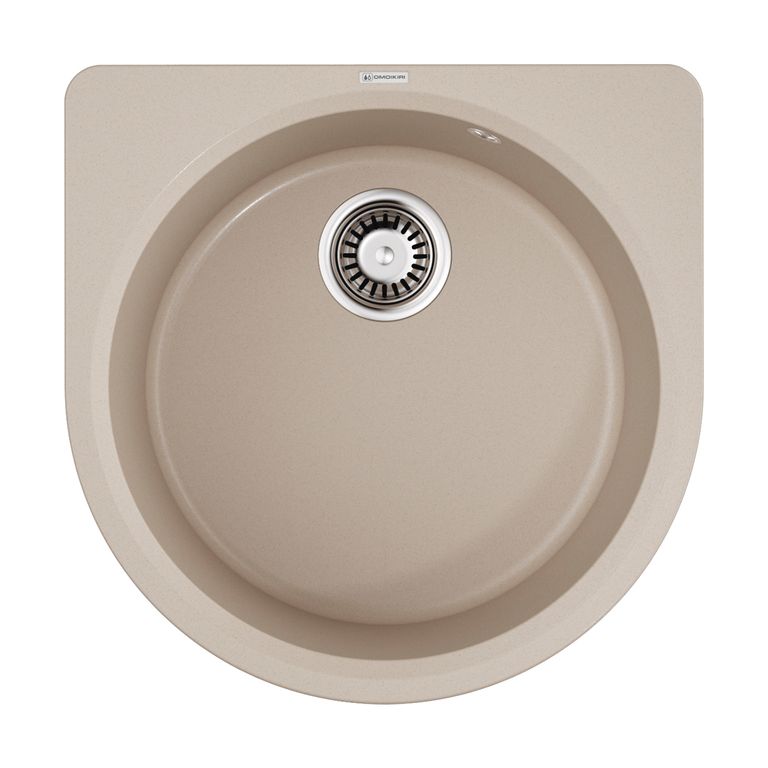 Кухонная мойка Omoikiri Akegata 51-SA 4993759 510*510 мм (бежевый)