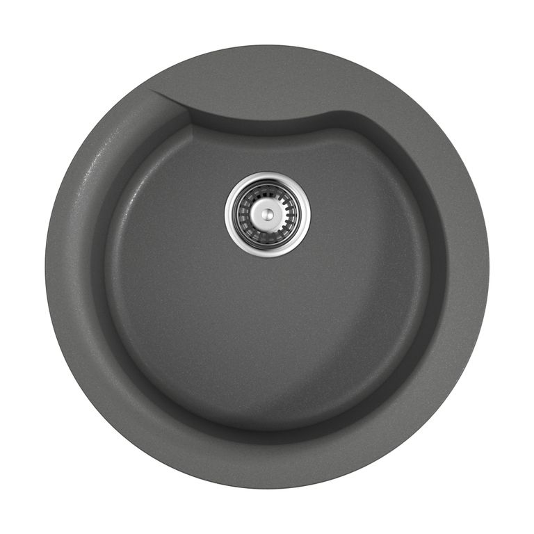 Кухонная мойка  Omoikiri Yasugata 48R-PL 4993212 485*485 мм (платина)