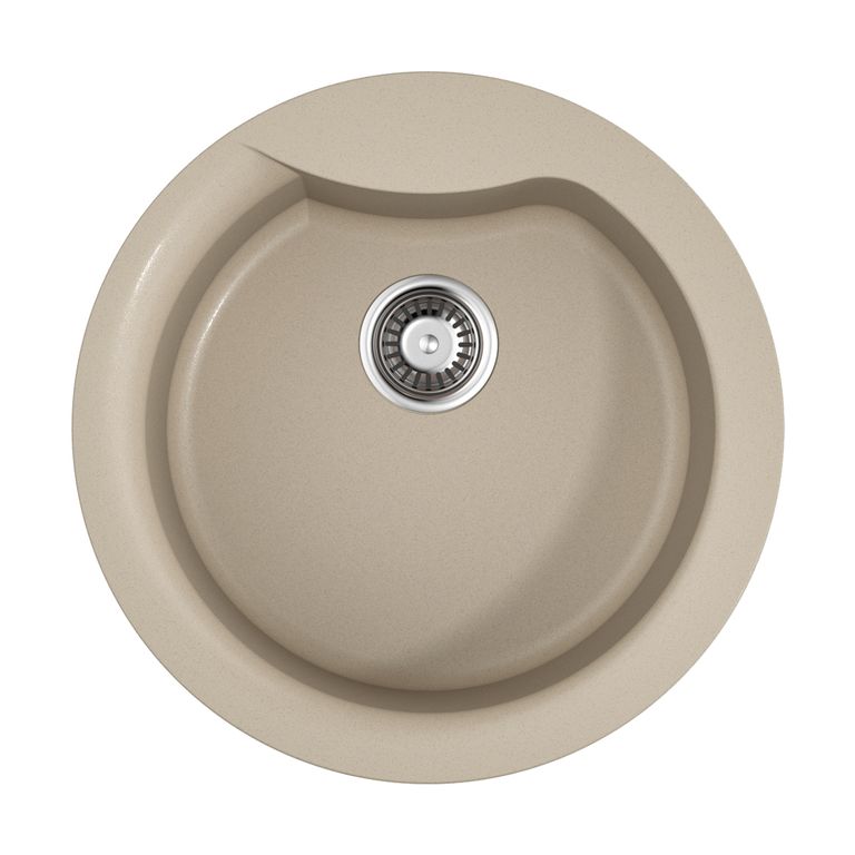 Кухонная мойка Omoikiri Yasugata 48R-SA 4993132 485*485 мм (бежевый)