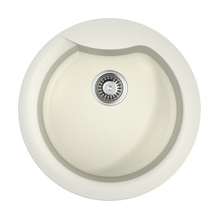 Кухонная мойка Omoikiri Yasugata 48R-WH 4993133 485*485 мм (белый)