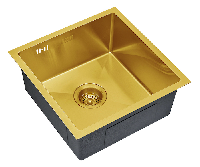 Мойка кухонная Zorg Steel Kithen SKS 4444 BRONZE 440*440 мм (бронза)