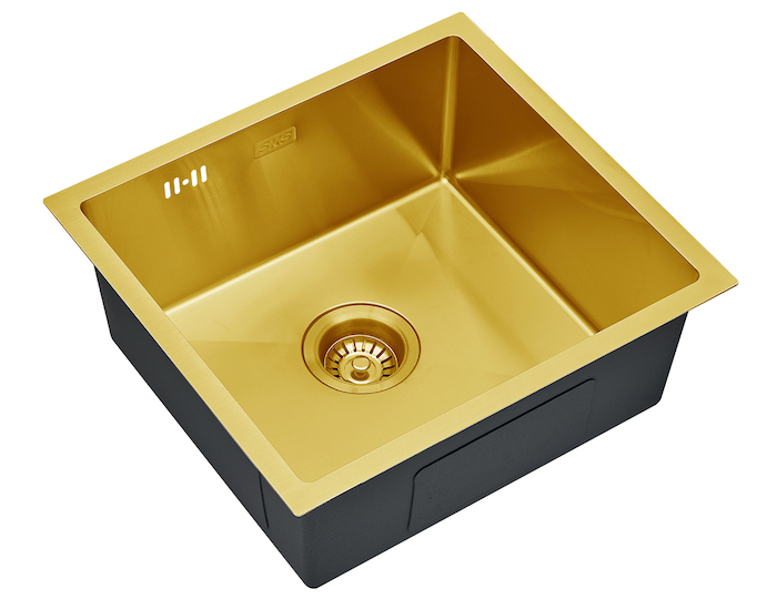 Мойка кухонная Zorg Steel Kithen SKS 4844 BRONZE 480*440 мм (бронза)