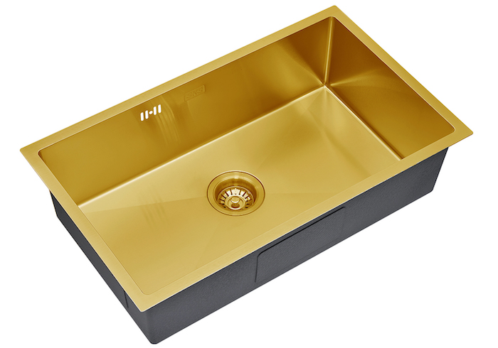 Мойка кухонная Zorg Steel Kithen SKS 7444 BRONZE 740*440 мм (бронза)