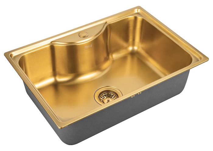 Мойка кухонная Zorg SZR 6545 BRONZE 650*450 мм (бронза)