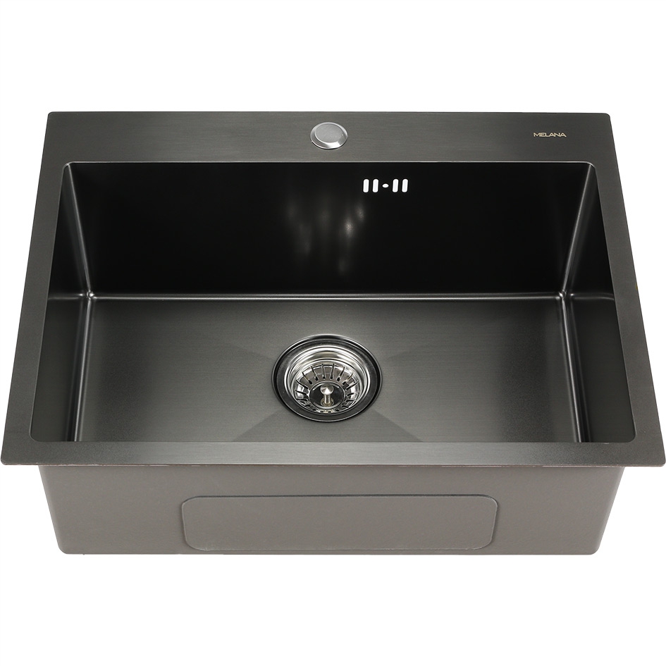 Мойка кухонная Melana H6045B  600*450 мм (нержавеющая сталь) ProfLine H6045B