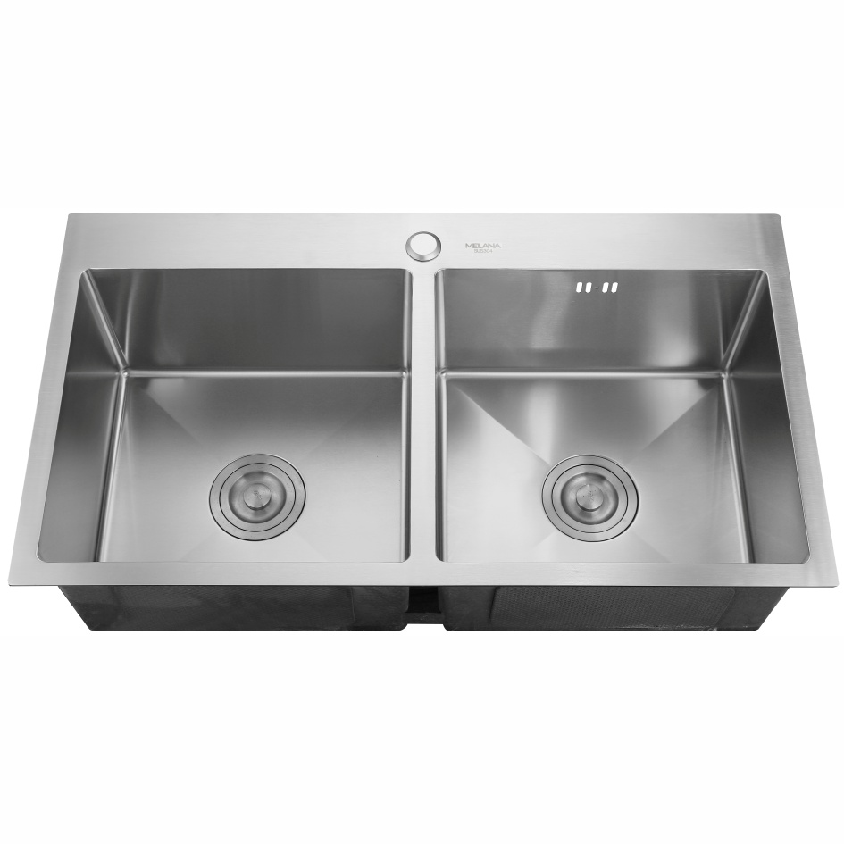 Мойка кухонная Melana 8045 800*450 мм (нержавеющая сталь) ProfLine HS8045