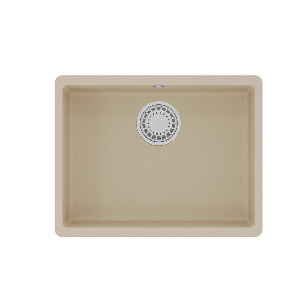 Кухонная мойка Lemark Sinara 540-U 9910074 540*420 мм (бежевый)