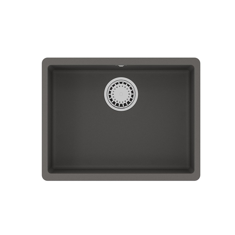 Кухонная мойка Lemark Sinara 540-U 9910077 540*420 мм (серый шёлк)