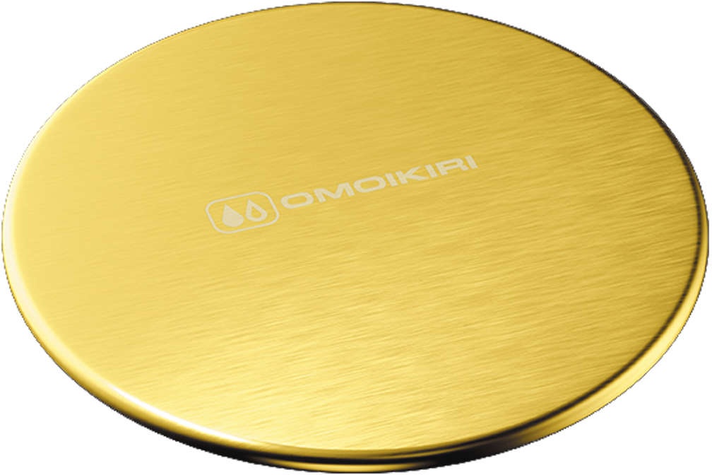 Декоративный элемент для выпуска Omoikiri DEC LG 4957090 (светлое золото)
