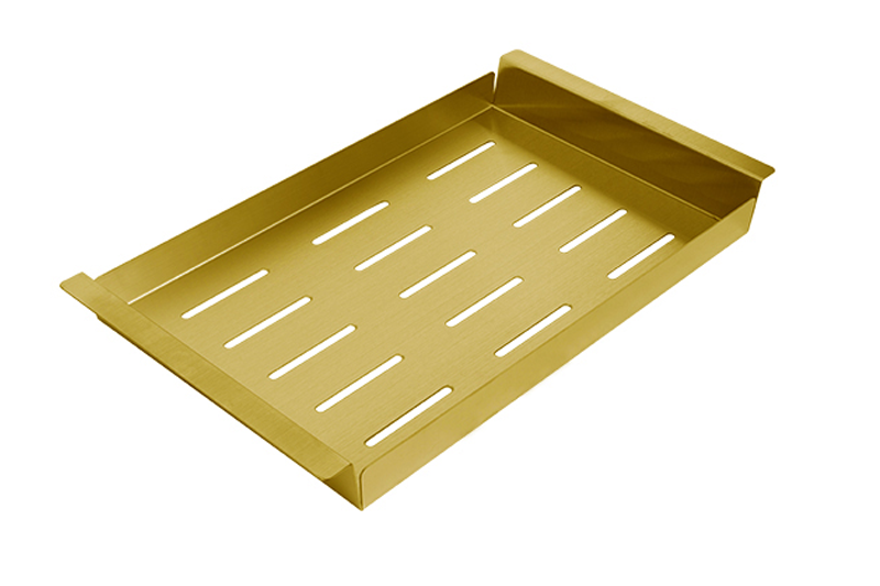 Поддон для мойки Zorg ZM 02 BRONZE 418*235 мм (бронза)