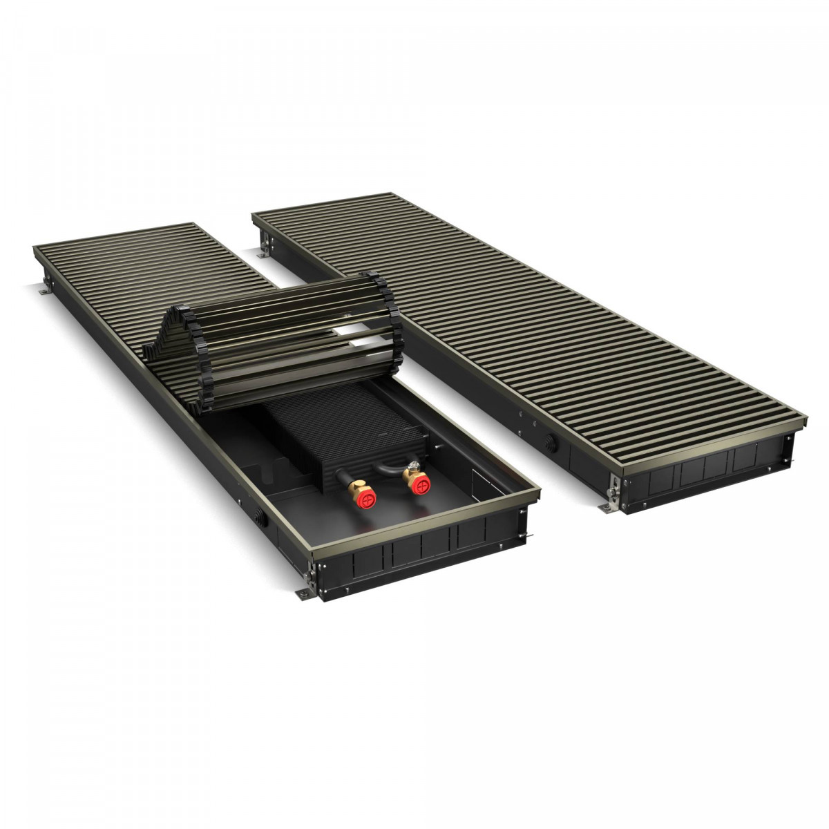 Конвектор внутрипольный Royal Thermo ATRIUM-75/300/800-DG-U-DB