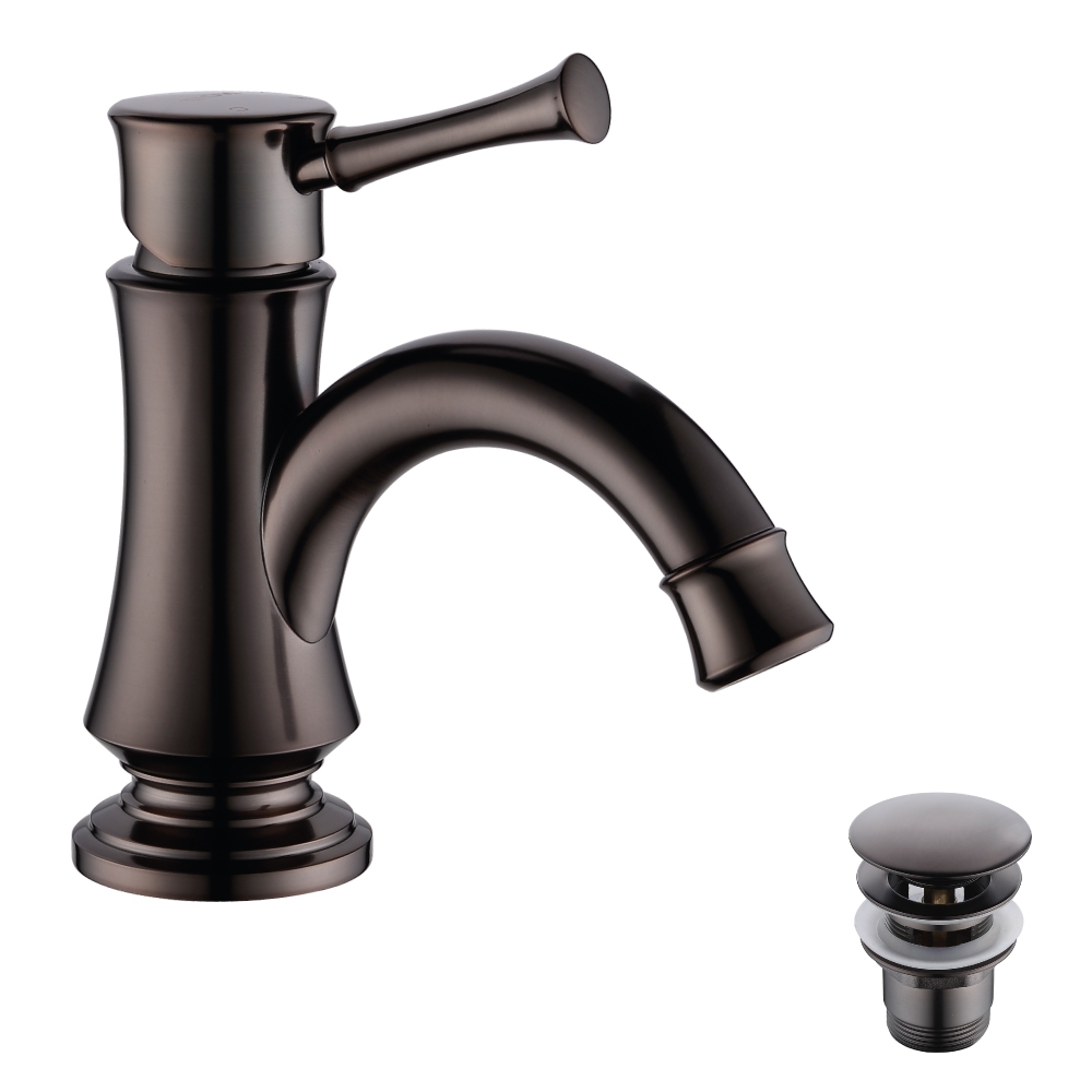 Смеситель для раковины Lemark Peretto LM6306RB (черный кофе)