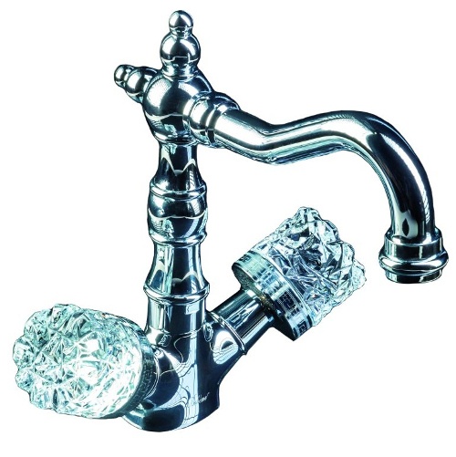 Смеситель для раковины Boheme Crystal  272-CRST (хром)