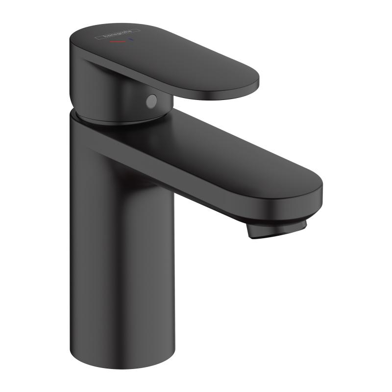 Смеситель для раковины  Hansgrohe Vernis Blend 100 71551670 (черный матовый)
