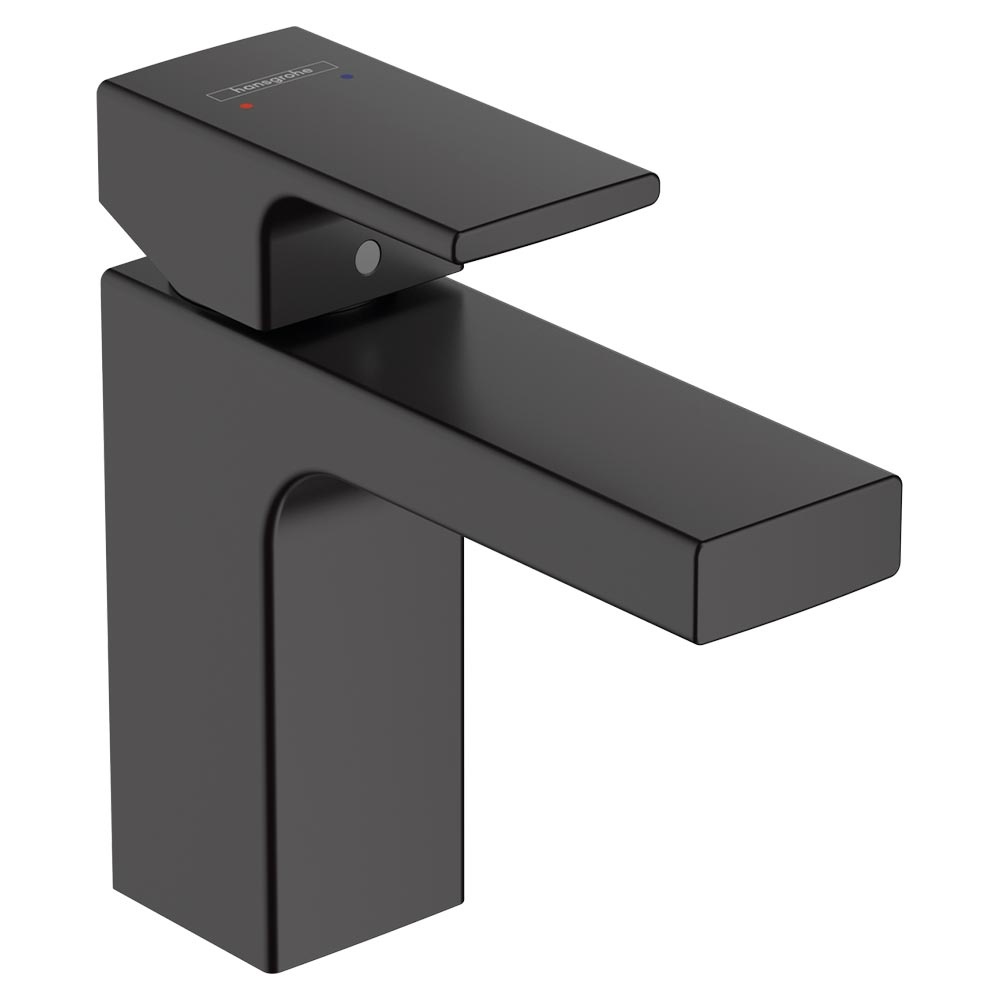 Смеситель для раковины Hansgrohe Vernis Shape 70 71567670 (черный матовый)