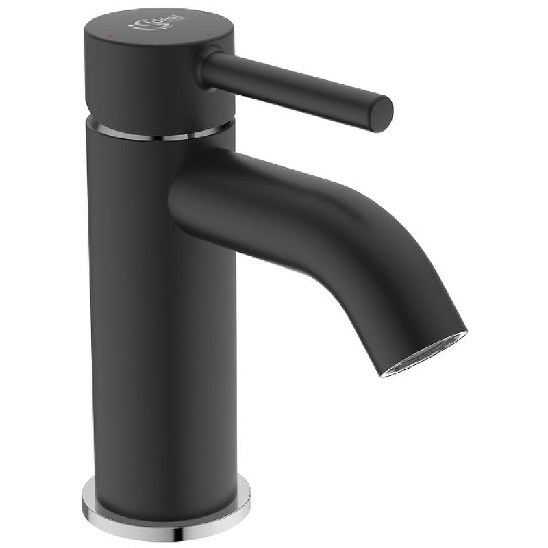 Смеситель для раковины Ideal Standard Ceraline BC203U4​​​​​​​ (чёрный матовый)